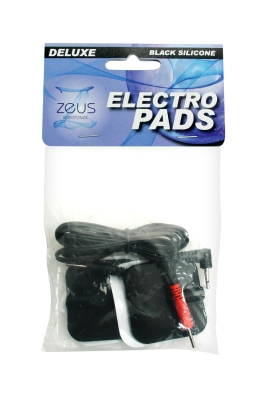 Zeus Deluxe Black Electro Pads 2 Pk - Image 2