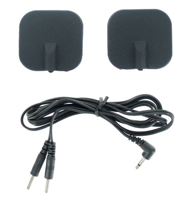 Zeus Deluxe Black Electro Pads 2 Pk - Image 3
