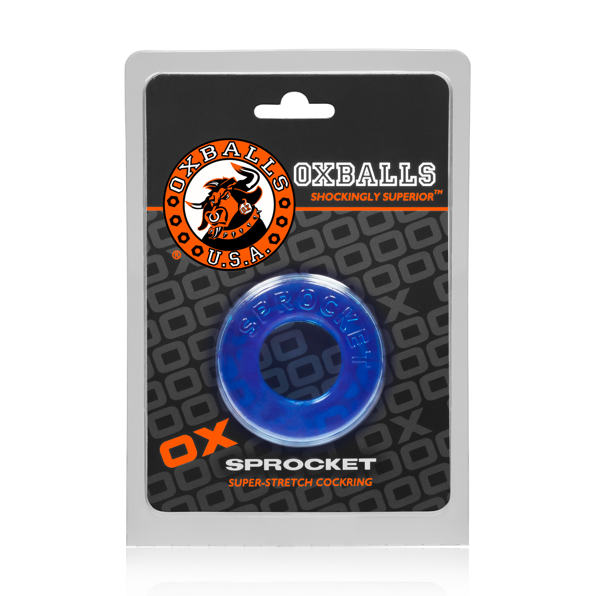 Sprocket Cockring Ice Blue - Image 2