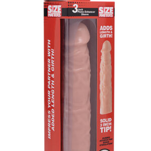 3in Flesh Penis Enhancer Sleeve