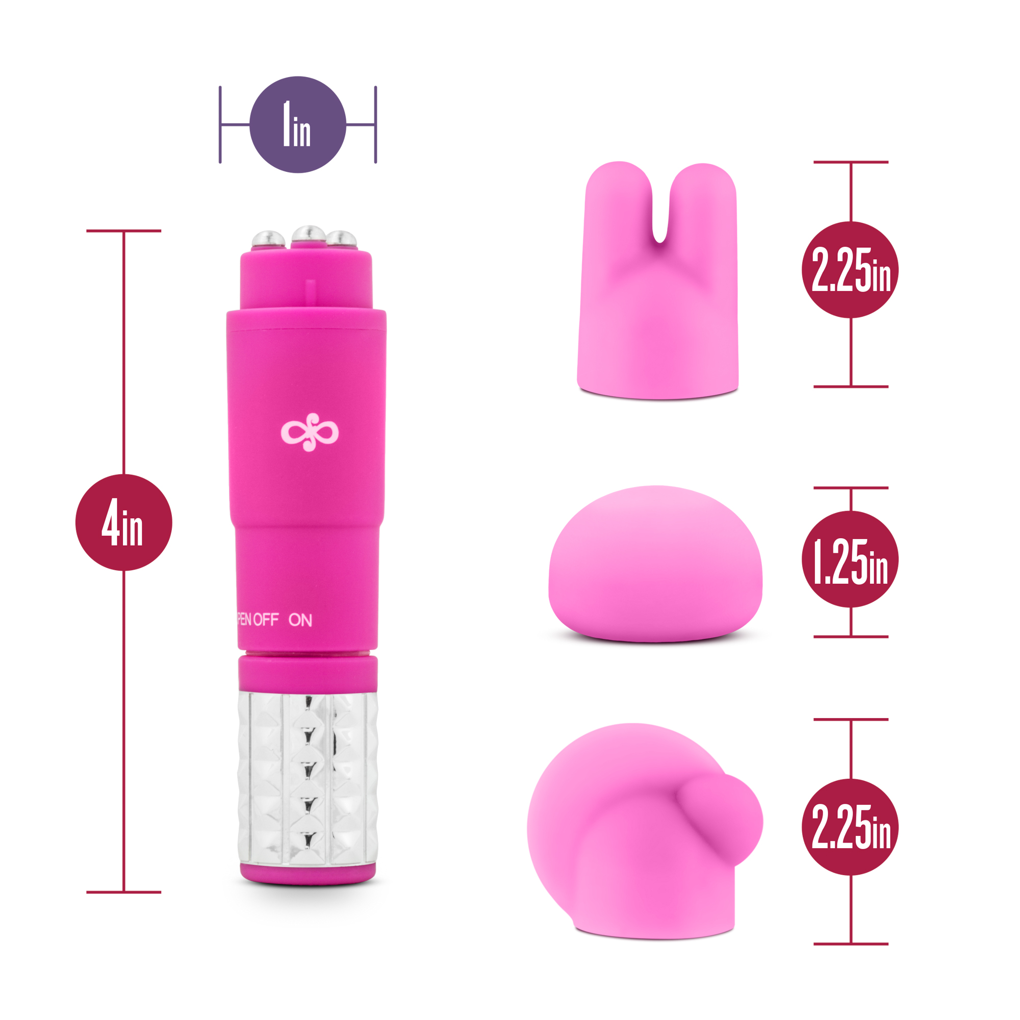 Rose Revitalize Massage Kit Pink - Image 3