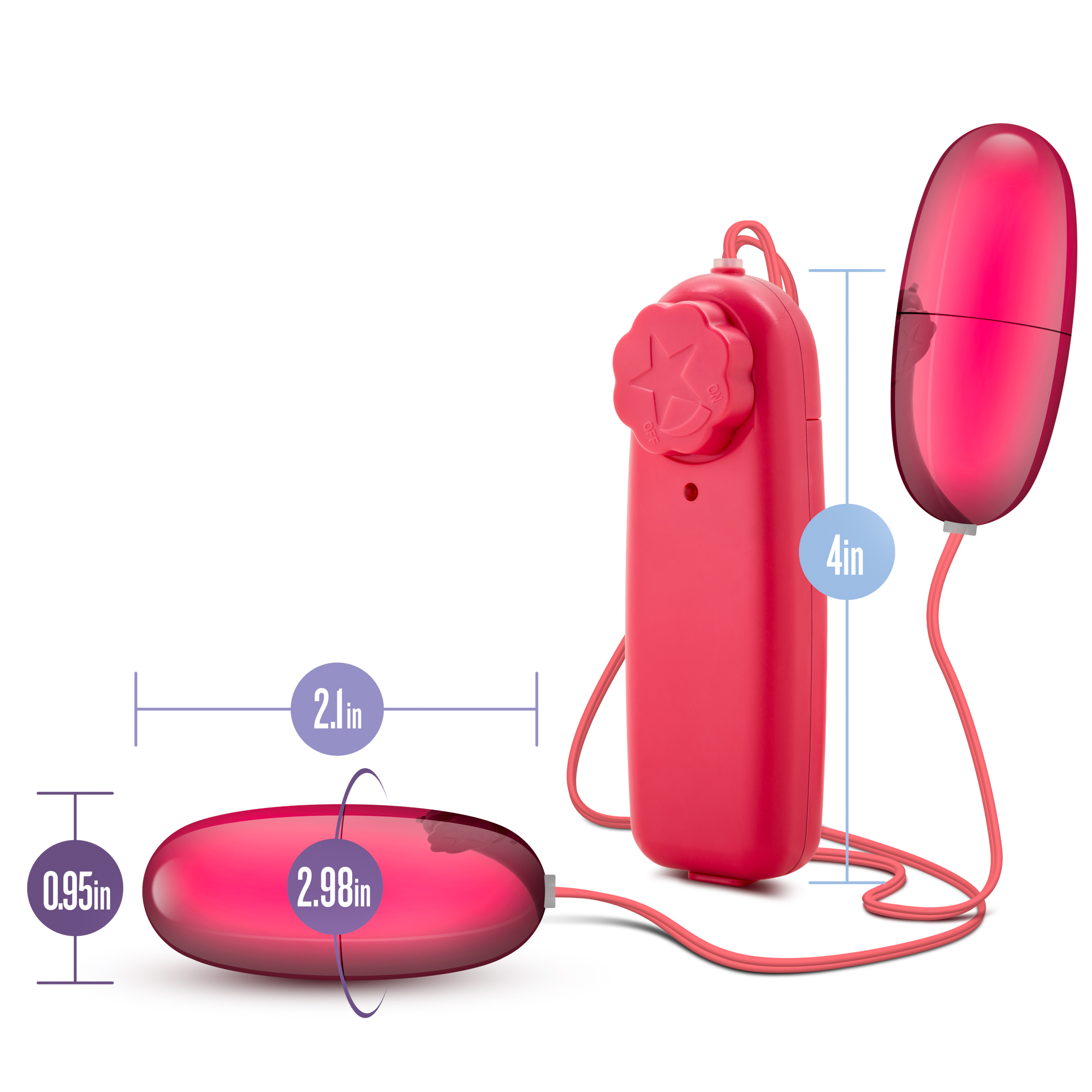 B Yours Double Pop Eggs Cerise - Image 4