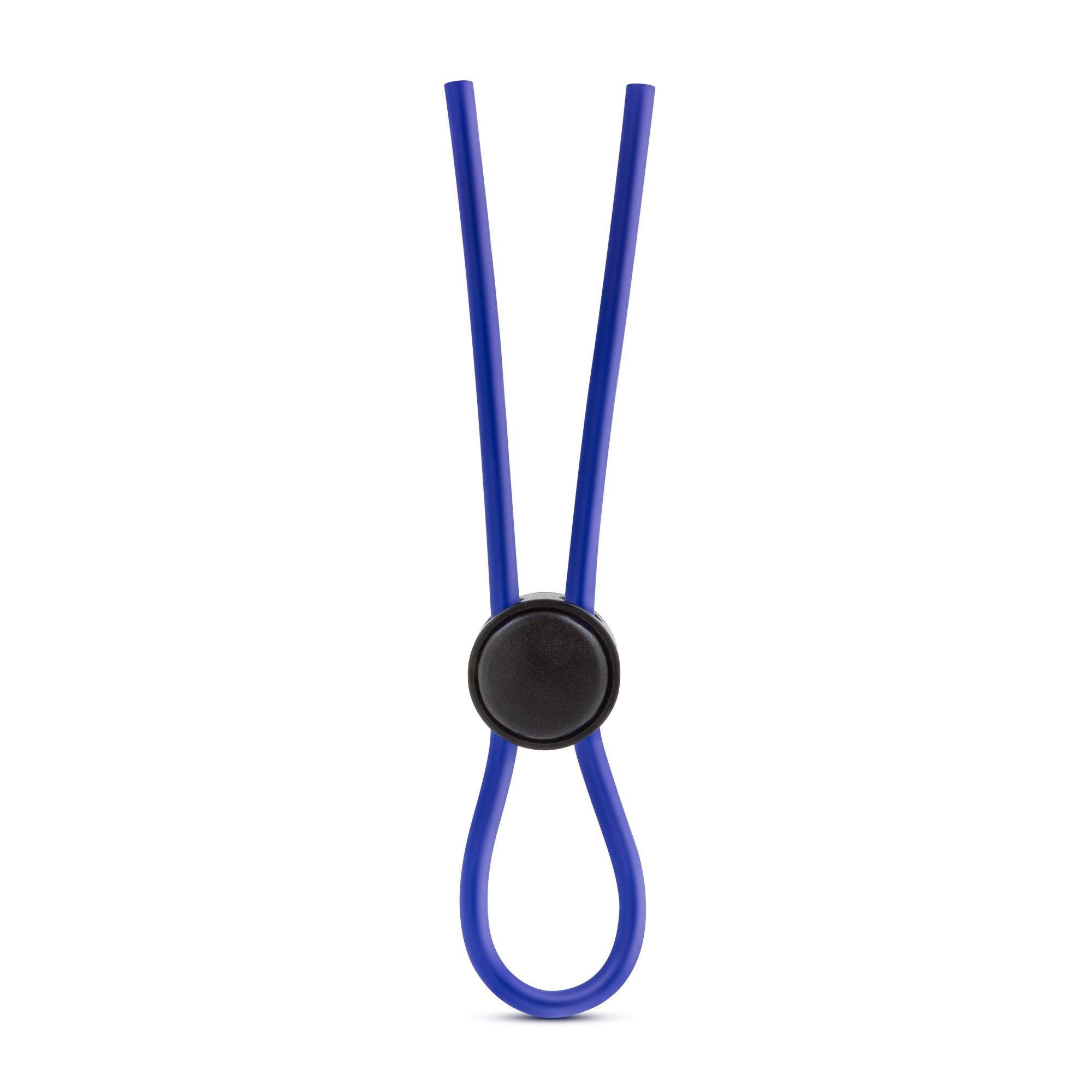 Stay Hard Silicone Loop Cock Ring Blue - Image 2
