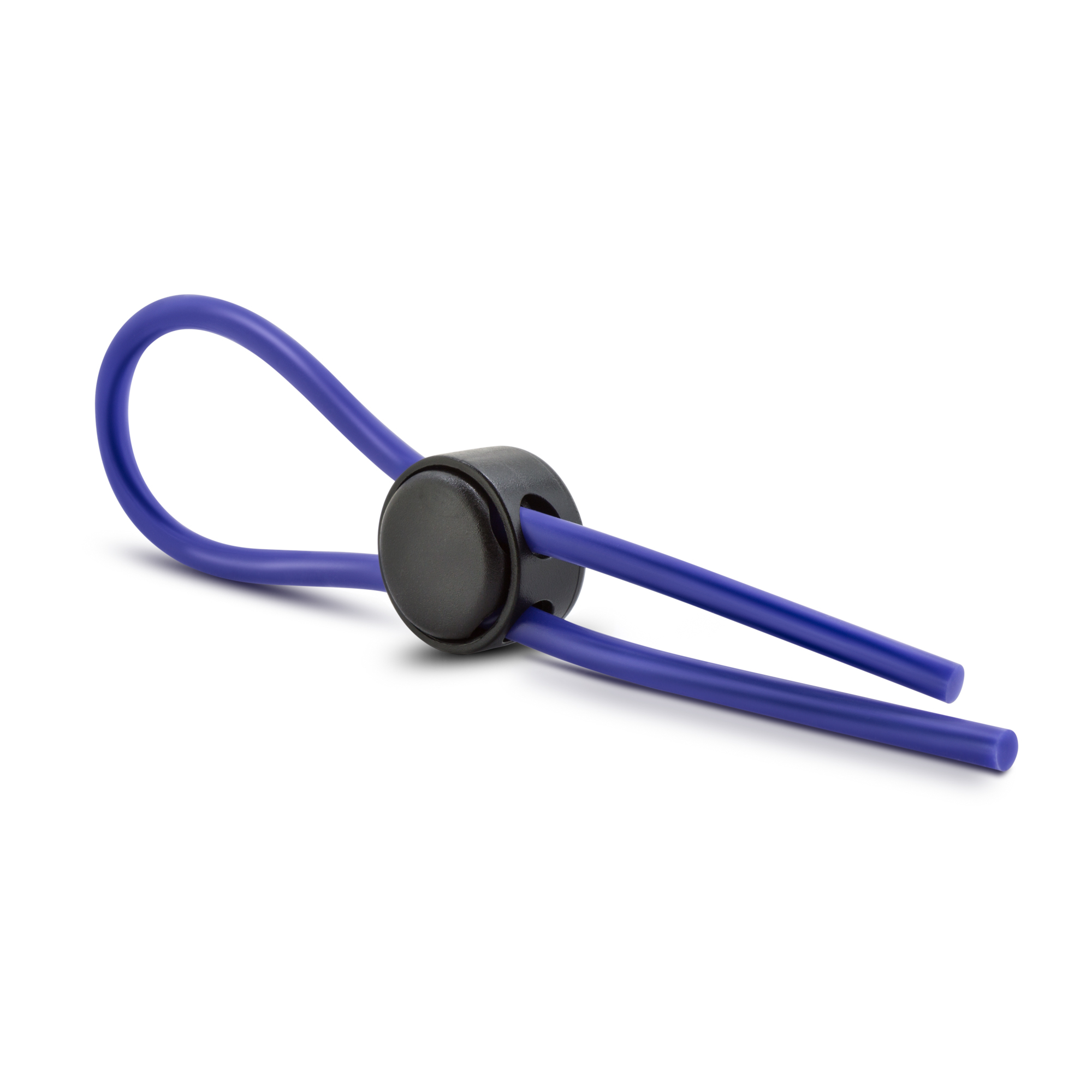 Stay Hard Silicone Loop Cock Ring Blue - Image 3