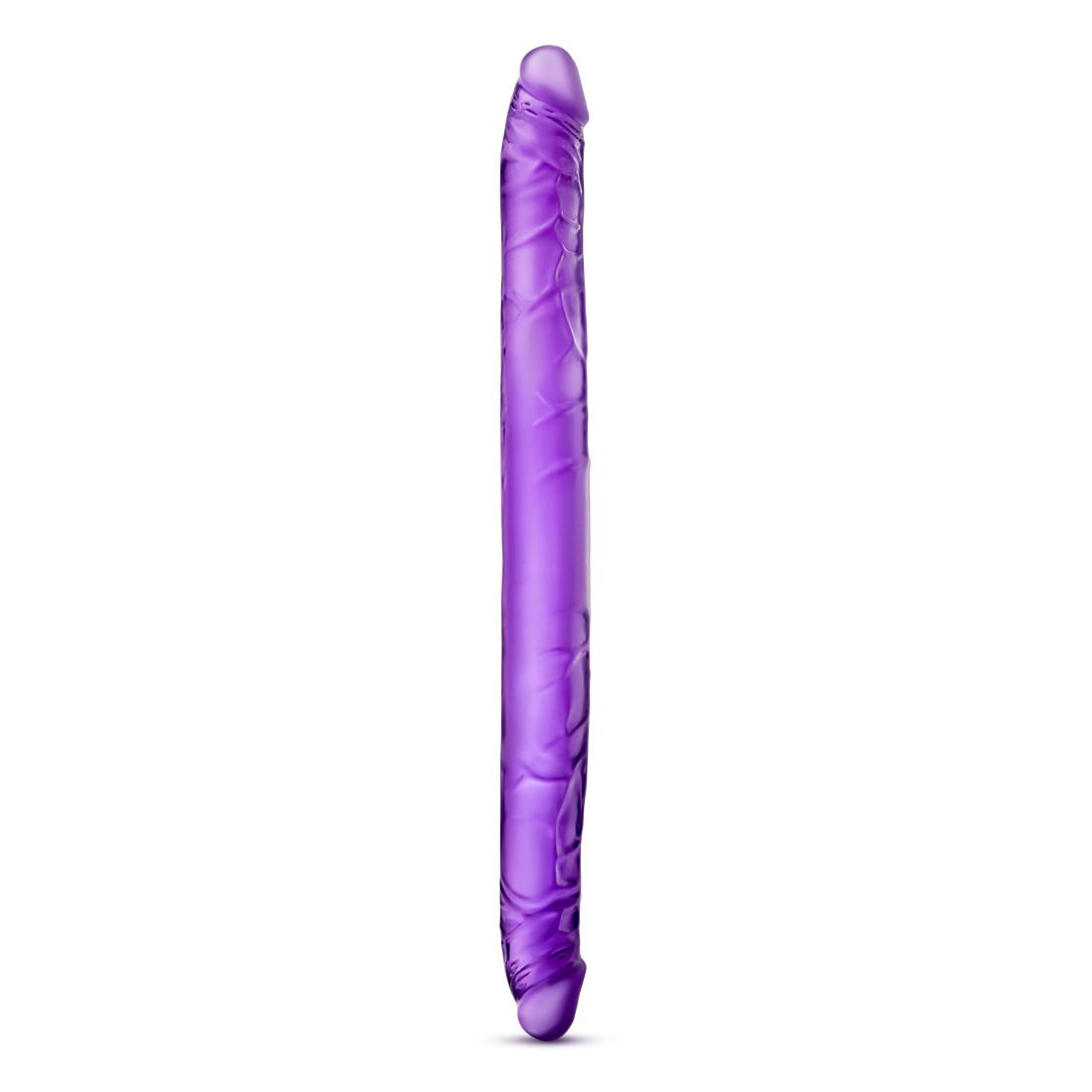 B Yours Double Dildo Purple 16in - Image 2