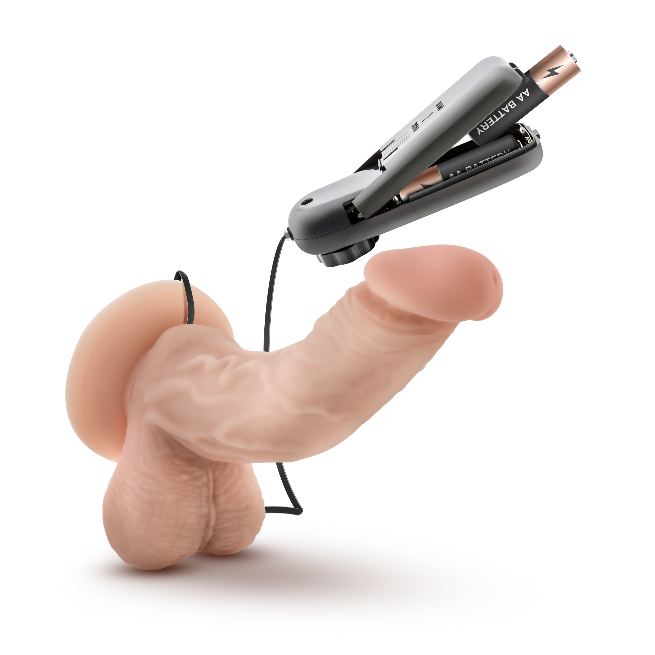 Dr Skin Dr Ken 6.5in Vibrating Cock with Suction Cup Vanilla - Image 3