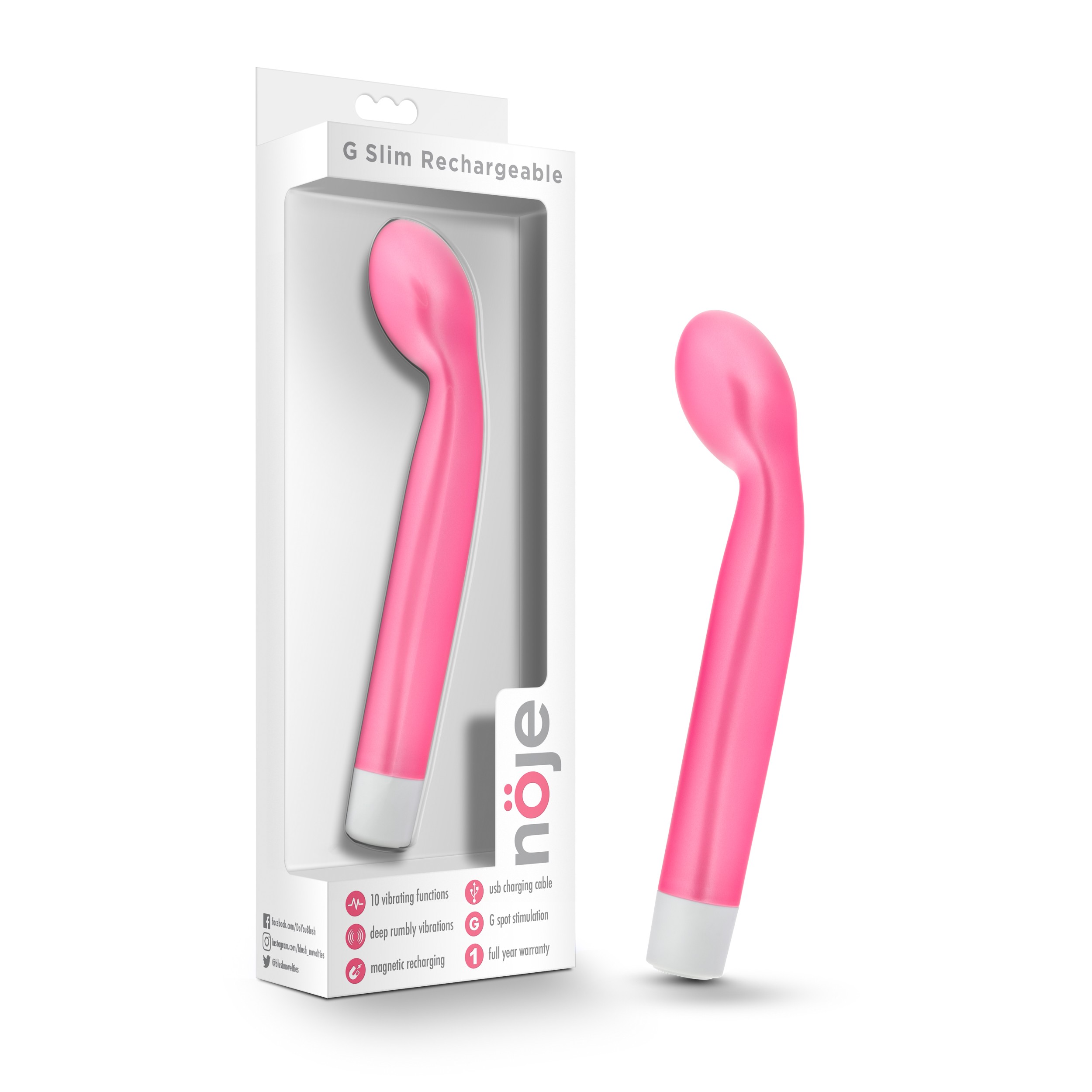 Noje G Slim Rechargeable Rose - Image 3