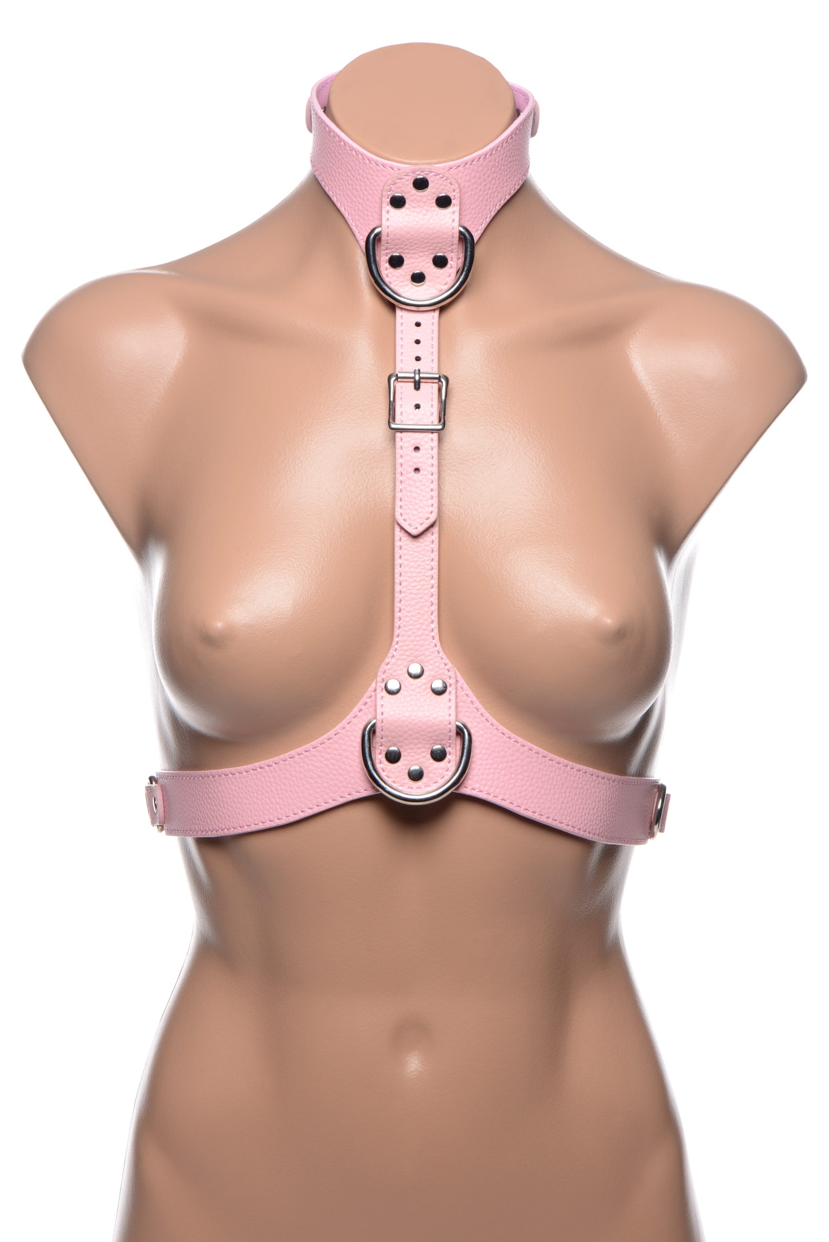 Miss Behaved Pink Chest Harness