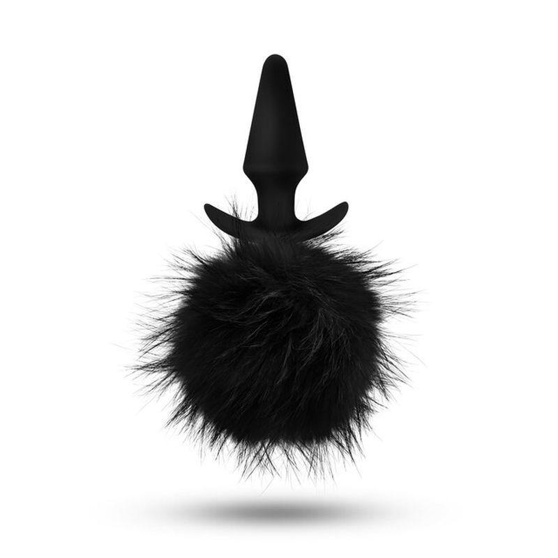 Anal Adventures Platinum Rabbit Tail Plug - Image 3