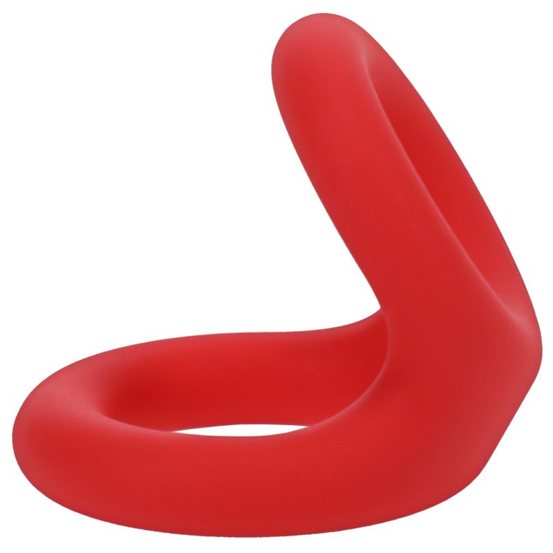 Uplift Silicone Cock Ring Crimson - Image 4